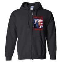 Garbage For Trump Make American Garbage Great Again Full Zip Hoodie