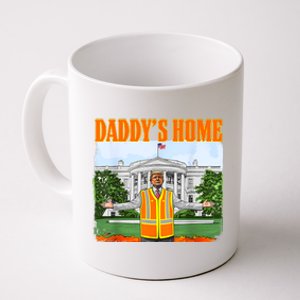 Garbage For Trump Funny DaddyS Home Trump 2024 Coffee Mug