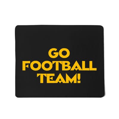 Go Football Team T Funny Football W.A.S.H.I.N.G.T.O.N F.O.O.T.B.A.L.L Mousepad