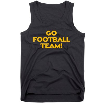 Go Football Team T Funny Football W.A.S.H.I.N.G.T.O.N F.O.O.T.B.A.L.L Tank Top