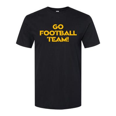 Go Football Team T Funny Football W.A.S.H.I.N.G.T.O.N F.O.O.T.B.A.L.L Softstyle CVC T-Shirt