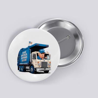 Garbage For Trump Make American Garbage Great Again Button