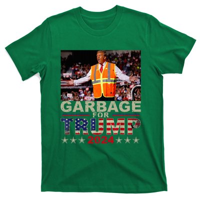 Garbage For Trump 2024 Trump Supporter T-Shirt