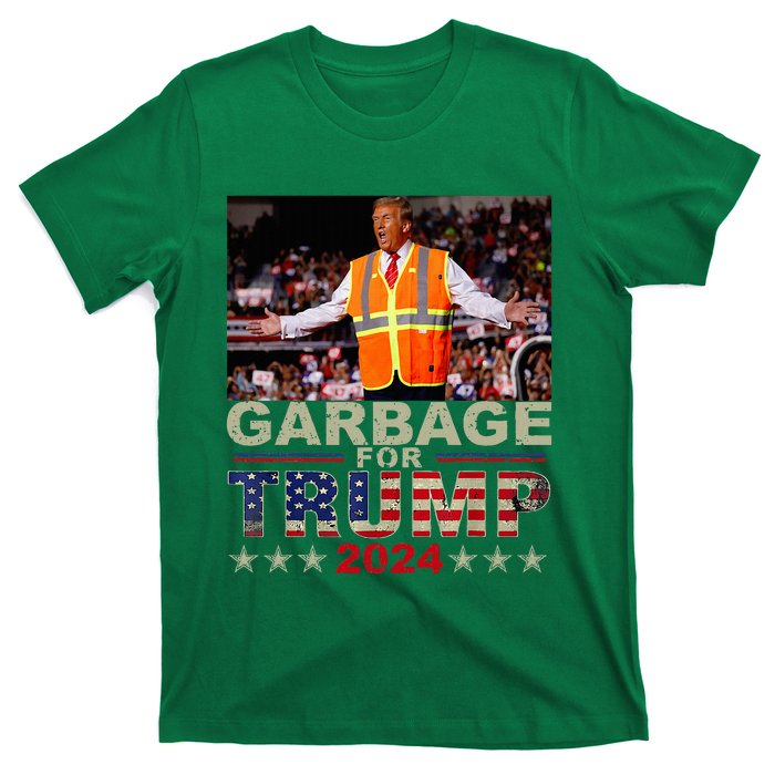 Garbage For Trump 2024 Trump Supporter T-Shirt