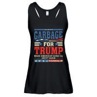 Garbage For Trump Make American Garbage Great Again Ladies Essential Flowy Tank