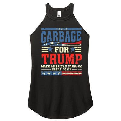 Garbage For Trump Make American Garbage Great Again Women's Perfect Tri Rocker Tank