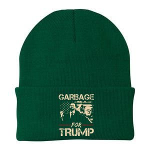 Garbage For Trump Make American Garbage Great Again Knit Cap Winter Beanie