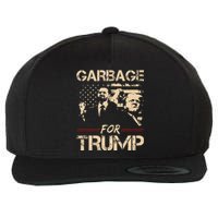 Garbage For Trump Make American Garbage Great Again Wool Snapback Cap