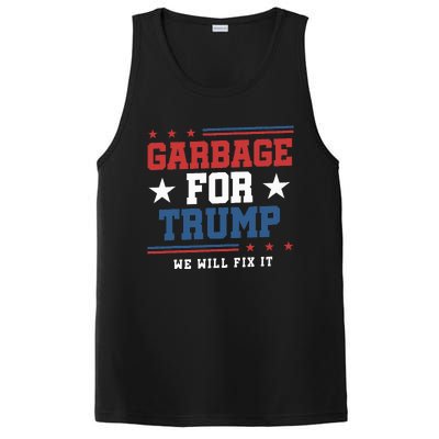 Garbage For Trump PosiCharge Competitor Tank