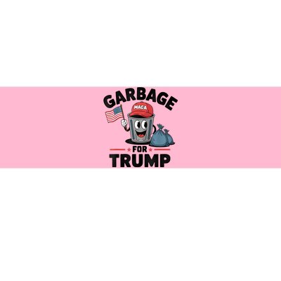 Garbage For Trump Proud Maga Garbage Trump Supporter Bumper Sticker