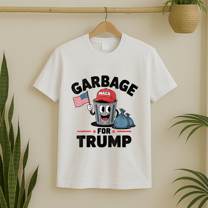 Garbage For Trump Proud Maga Garbage Trump Supporter T-Shirt