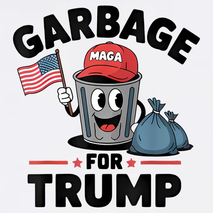 Garbage For Trump Proud Maga Garbage Trump Supporter T-Shirt