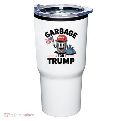 Garbage For Trump Proud Maga Garbage Trump Supporter Tumbler