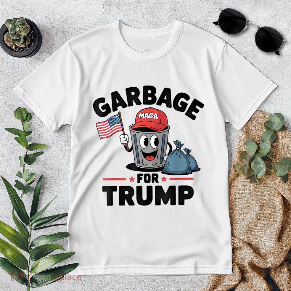 Garbage For Trump Proud Maga Garbage Trump Supporter Premium T-Shirt