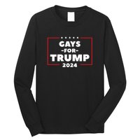 Gays For Trump Long Sleeve Shirt