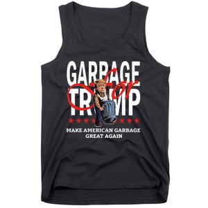 Garbage For Trump 2024 Make American Garbage Great Again Tank Top