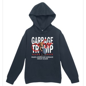 Garbage For Trump 2024 Make American Garbage Great Again Urban Pullover Hoodie