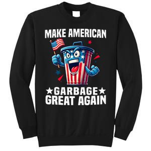 Garbage For Trump 2024 Make American Garbage Great Again Sweatshirt