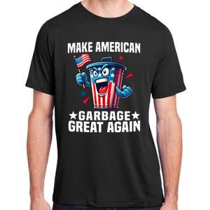 Garbage For Trump 2024 Make American Garbage Great Again Adult ChromaSoft Performance T-Shirt