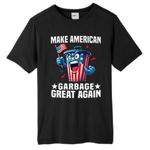 Garbage For Trump 2024 Make American Garbage Great Again Tall Fusion ChromaSoft Performance T-Shirt