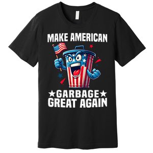 Garbage For Trump 2024 Make American Garbage Great Again Premium T-Shirt