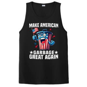 Garbage For Trump 2024 Make American Garbage Great Again PosiCharge Competitor Tank