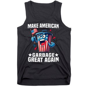 Garbage For Trump 2024 Make American Garbage Great Again Tank Top