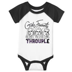 God’S Favourite Throuple Infant Baby Jersey Bodysuit