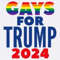Gays For Trump 2024 Election Cooling Performance Crew T-Shirt