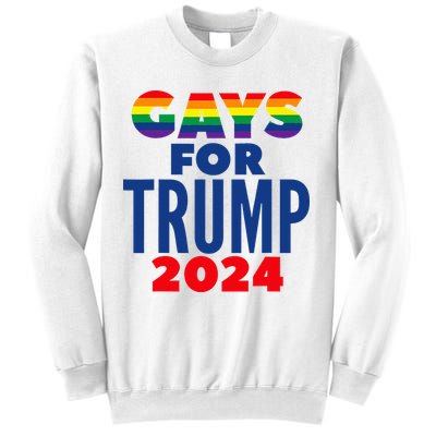 Gays For Trump 2024 Election Sweatshirt