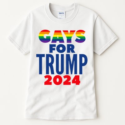 Gays For Trump 2024 Election Tall T-Shirt