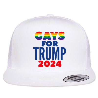 Gays For Trump 2024 Election Flatbill Hat