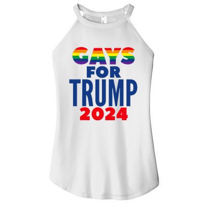 Gays For Trump 2024 Election Women's Perfect Tri Rocker Tank