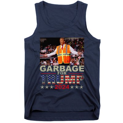 Garbage For Trump 2024 Trump Supporter Tank Top