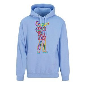 Gifts For Trumpeter Jazz Music Musician Trumpet Unisex Surf Hoodie