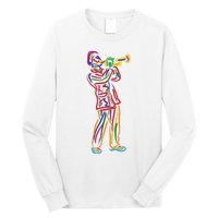 Gifts For Trumpeter Jazz Music Musician Trumpet Long Sleeve Shirt