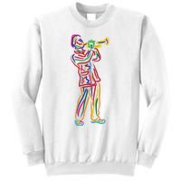 Gifts For Trumpeter Jazz Music Musician Trumpet Sweatshirt