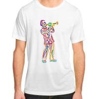 Gifts For Trumpeter Jazz Music Musician Trumpet Adult ChromaSoft Performance T-Shirt