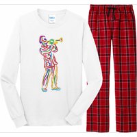 Gifts For Trumpeter Jazz Music Musician Trumpet Long Sleeve Pajama Set