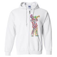 Gifts For Trumpeter Jazz Music Musician Trumpet Full Zip Hoodie