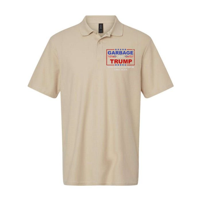 Garbage For Trump Make American Garbage Great Again Softstyle Adult Sport Polo