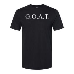 GOAT For The Greatest Of All Time GOAT Softstyle CVC T-Shirt