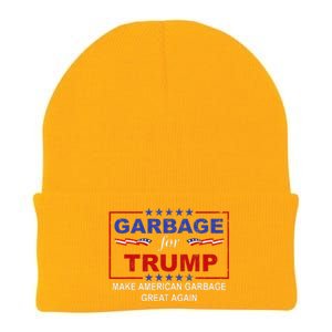 Garbage For Trump Make American Garbage Great Again Knit Cap Winter Beanie