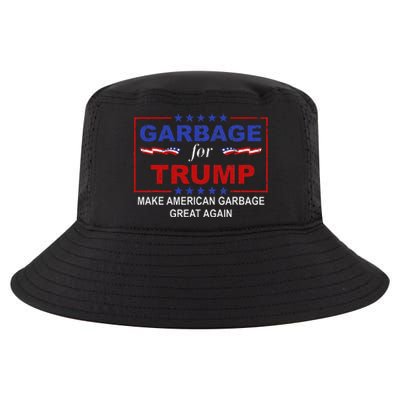 Garbage For Trump Make American Garbage Great Again Cool Comfort Performance Bucket Hat