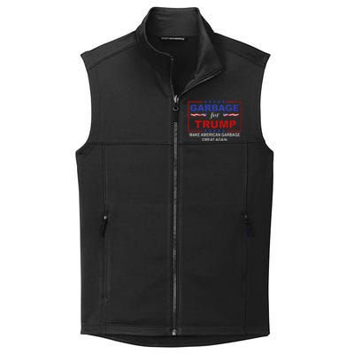 Garbage For Trump Make American Garbage Great Again Collective Smooth Fleece Vest