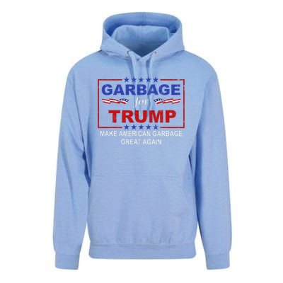 Garbage For Trump Make American Garbage Great Again Unisex Surf Hoodie