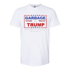 Garbage For Trump Make American Garbage Great Again Softstyle CVC T-Shirt