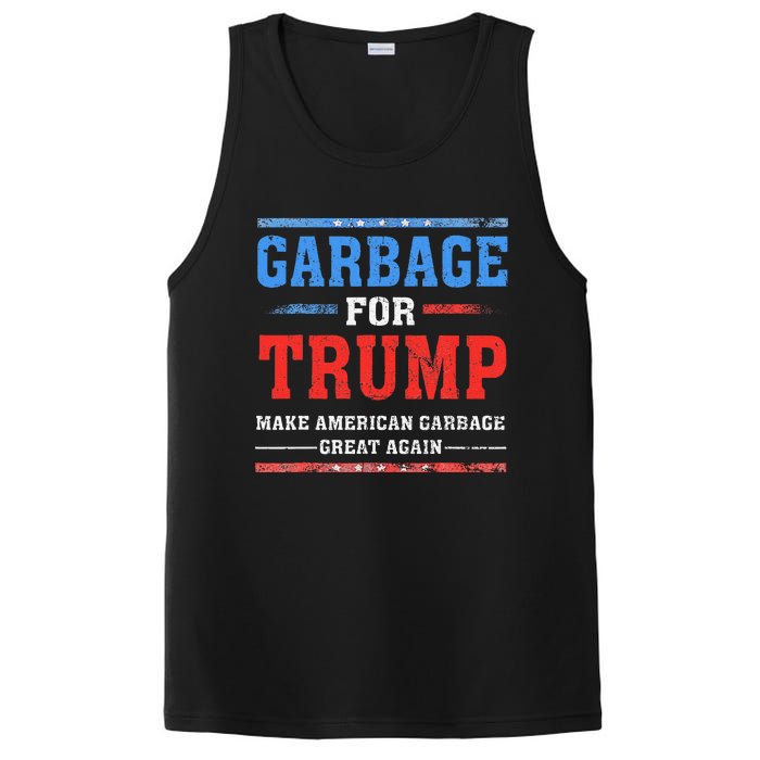 Garbage For Trump Make American Garbage Great Again PosiCharge Competitor Tank