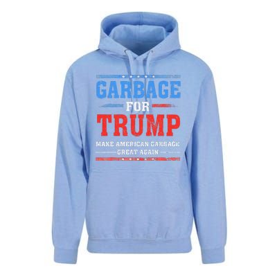 Garbage For Trump Make American Garbage Great Again Unisex Surf Hoodie