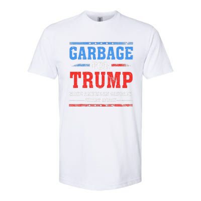 Garbage For Trump Make American Garbage Great Again Softstyle® CVC T-Shirt